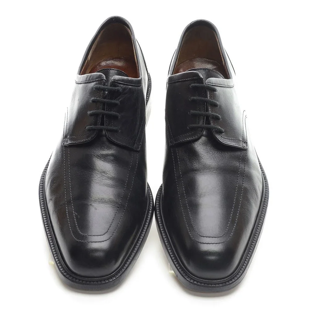 Men Fratelli Rossetti Black Chisel Toe Oxfords 8 D
